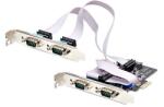 StarTech Adaptor PCI-Express Startech PS74ADF-SERIAL-CARD, 4x PCI Express - RS232/RS422/RS485 (DB9) (PS74ADF-SERIAL-CARD)