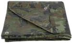 Strend Pro Prelata impermeabila cu inele, 2.9x3.9 m, PE, 80 g/mp, camuflaj, �12 mp (2170023)