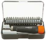 NEO TOOLS Set varfuri, biti, cu maner, 16 buc, 30 mm, Neo (04-228) Set capete bit, chei tubulare