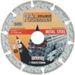 RICHMANN Disc diamantat segmentat, metal, taiere uscata, 125x1.4 mm, Richmann Exclusive (C4751) - jollymag Disc de taiere