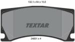 TEXTAR set placute frana, frana disc TEXTAR Q+ 2485101 (2485101)