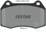 TEXTAR set placute frana, frana disc TEXTAR Q+ 2314301 (2314301)