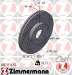 ZIMMERMANN Disc frana ZIMMERMANN BLACK Z 285.3516. 55 (285.3516.55)