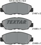 TEXTAR set placute frana, frana disc TEXTAR 2149701 (2149701)