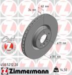 ZIMMERMANN Disc frana ZIMMERMANN COAT Z 450.5212. 20 (450.5212.20)