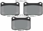 TEXTAR set placute frana, frana disc TEXTAR 2440101
