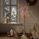 vidaXL 140 LED-es bel-/kültéri színes fűzfa karácsonyfa 1, 5 m (328679)