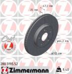 ZIMMERMANN Disc frana ZIMMERMANN 280.3195. 52