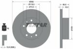 TEXTAR Disc frana TEXTAR PRO 92073703 (92073703)