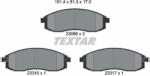 TEXTAR set placute frana, frana disc TEXTAR 2308601 (2308601)