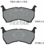 TEXTAR set placute frana, frana disc TEXTAR 2104102