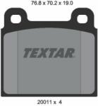 TEXTAR set placute frana, frana disc TEXTAR 2001104 (2001104)