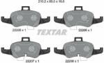 TEXTAR set placute frana, frana disc TEXTAR 2220501 (2220501)