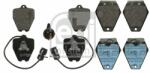 Febi Bilstein set placute frana, frana disc FEBI BILSTEIN 16762