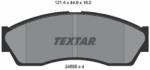 TEXTAR set placute frana, frana disc TEXTAR 2455501