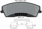 TEXTAR set placute frana, frana disc TEXTAR Q+ 2241701 (2241701)