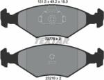 TEXTAR set placute frana, frana disc TEXTAR 2377501