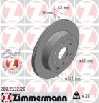 ZIMMERMANN Disc frana ZIMMERMANN COAT Z 200.2532. 20 (200.2532.20)