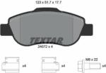 TEXTAR set placute frana, frana disc TEXTAR 2407201 - automobilus - 233,10 RON