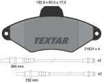 TEXTAR set placute frana, frana disc TEXTAR 2163102 (2163102)