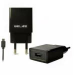 Beline Incarcator de retea Travel charger USB + microUSB 1A black (Beli0008) - vexio