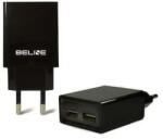 Beline Incarcator de retea Travel charger 2xUSB + microUSB 2A black (Beli0011) - vexio