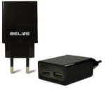 Beline Incarcator de retea Travel charger 2xUSB + microUSB 2A black (Beli0011)