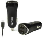 Beline Car charger 2xUSB + USB-C 2, 1A black (Beli0005) - vexio