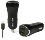 Beline Incarcator de retea Car charger 2xUSB + USB-C 2, 1A black (Beli0005) - vexio