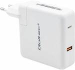 Qoltec Incarcator de retea Power charger GaN FAST 108W, USB C, white (51710) - vexio