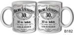 Nevesajándék Boldog szülinapot 30 300 ml B182