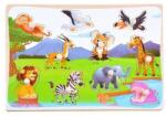  Fa puzzle - Szafari állatok