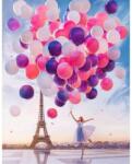  5D gyémánt mozaik -Balloons in Paris