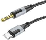 BOROFONE Cablu Audio 3.5mm - USB-C Borofone BL19 Creator, 1m, Negru