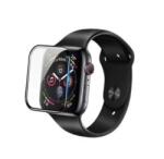 Nillkin Folie Nillkin Sticla 3D pentru Apple Watch 44mm Series 4/5/6 / Watch SE Negru (6902048173422)