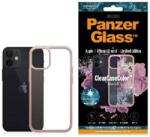 Panzer Husa PanzerGlass Protective Case for Apple iPhone 12 mini, Transparent / Pale Pink Frame (5711724002731)