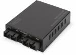 DIGITUS Gigabit Media Converter Multimode to Singlemode SC to SC, Wavelength 850nm, 1310nm, up to 20km (DN-82124)