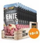 BELCANDO alutasak kacsahús rizzsel és vörös áfonyával 10x125g + 2 db ajándék - grandopet