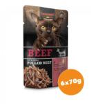 BEWITAL petfood -Leonardo alutasak marhahús extra tépett marhahússal 6x70g