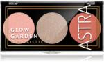  Astra Make-up Palette Glow Garden bőrvilágosító paletta árnyalat Unconvential Sakura 7, 5 g