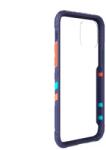 X-Fitted Husa X-Fitted Cover Hard Chameleon pentru iPhone 12 Mini Transparent Rama Albastru (6925060303479)