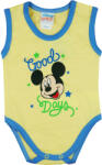 Andrea Kft Disney Mickey "Good Days" ujjatlan baba body sárga
