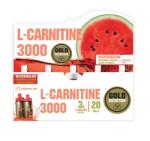 Gold Nutrition L-Carnitina 3000mg cu aroma de pepene rosu, 20 doze, Gold Nutrition