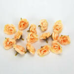 Homyl Fodros mini rózsafej barack 4cm 15db/csomag (7596BAR)