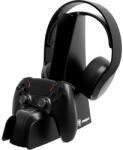 snakebyte PS5 Dual Charge 5 and Headset Stand - fekete
