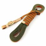 COLLAR Lesă de urmărire din nylon Niggeloh, verde- portocaliu, 12 m