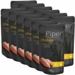Dolina Noteci Piper Platinum Pure hrană la plic cu pui și orez brun 12 x 150 g