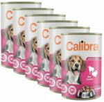 Calibra Conservă Calibra Dog Adult vițel și curcan 6 x 1240 g