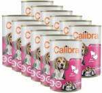 Calibra Conservă Calibra Dog Adult vițel și curcan 12 x 1240 g