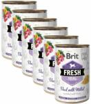 Brit Can Brit Fresh Veal with Millet 6 x 400 g